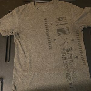 Gray Graphic Men's T-Shirt